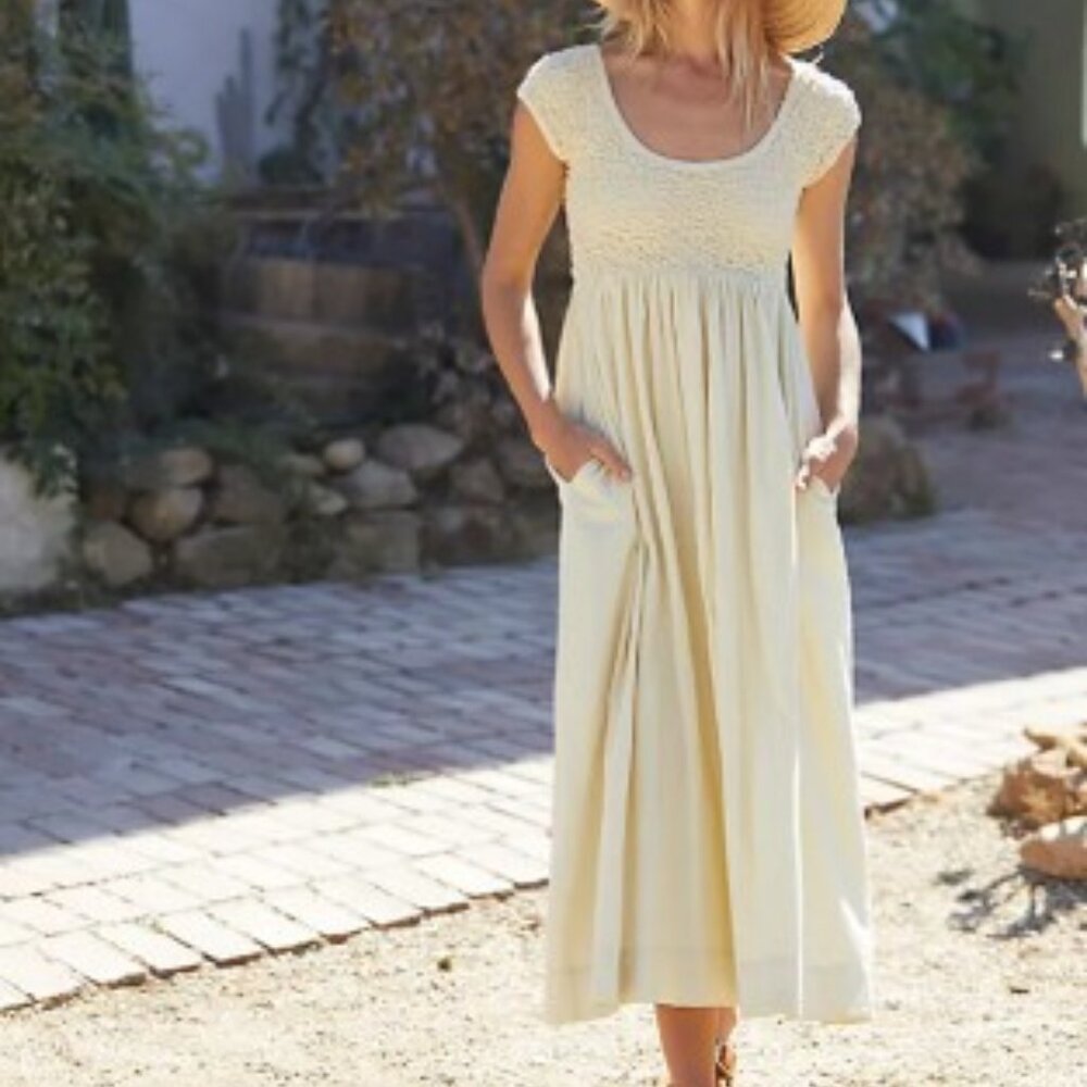 Free People All Eyes On You Maxi Dress Size M